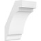 Ekena Millwork 5"W x 6"D x 10"H Standard Aspen Architectural Grade PVC Knee Brace BRCP05X06X10ASP - alternate 1